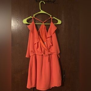 Orange/ pinkish  PremierAmour dress